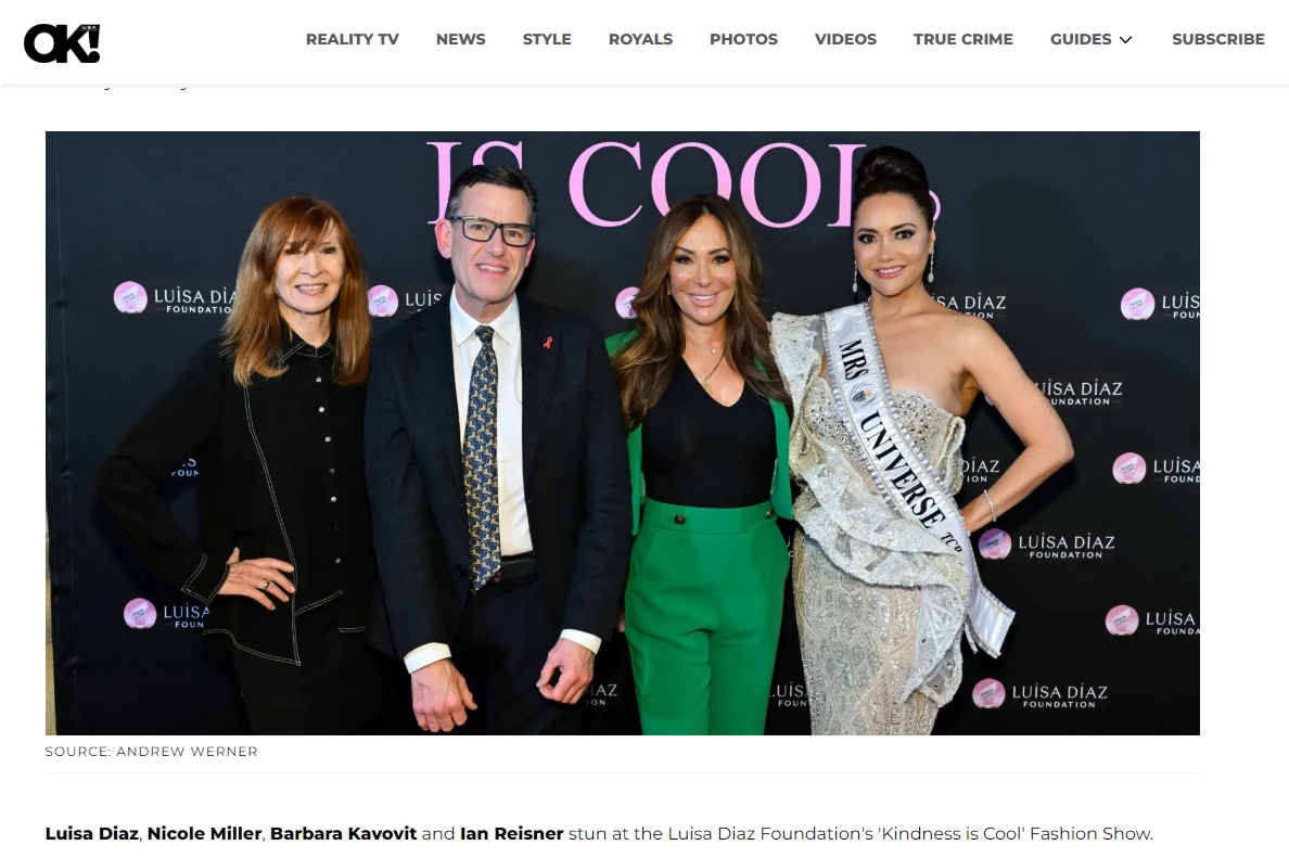 Kindness Is Cool Fashion Show Luncheon Featured on OK Magazine