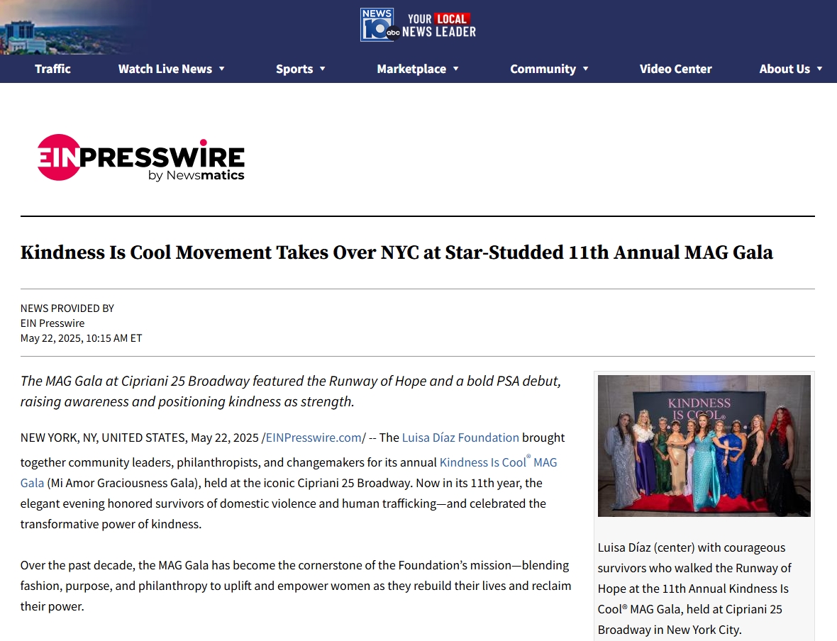 Kindness Is Cool Movement Takes Over NYC at Star-Studded 11th Annual MAG Gala