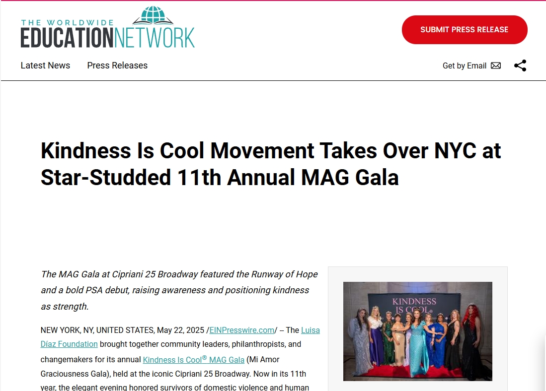 Kindness Is Cool Movement Takes Over NYC at Star-Studded 11th Annual MAG Gala