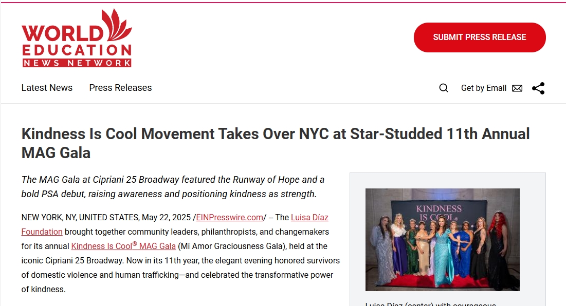 Kindness Is Cool Movement Takes Over NYC at Star-Studded 11th Annual MAG Gala