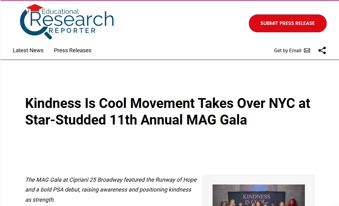Kindness Is Cool Movement Takes Over NYC at Star-Studded 11th Annual MAG Gala