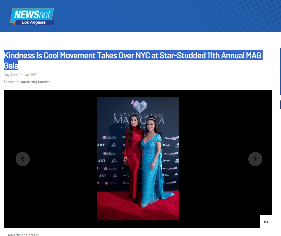 Kindness Is Cool Movement Takes Over NYC at Star-Studded 11th Annual MAG Gala