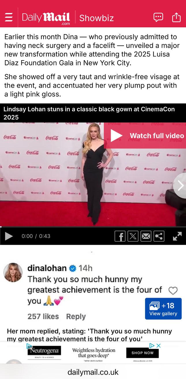 Lindsay Lohan’s fans mistake her and mom Dina, 62, for ‘sisters’ in Mother’s Day post after recent transformation